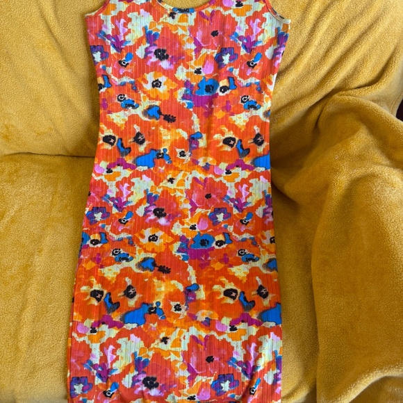 Multi color mini dress - Picture 4 of 4